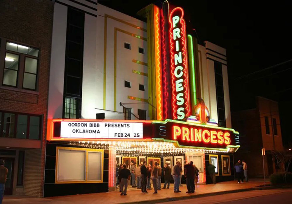 Princess Theatre in downtown Decatur AL.