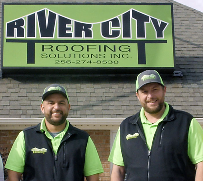 River City Roofing Solutions Owners Michael and Chris Muse.