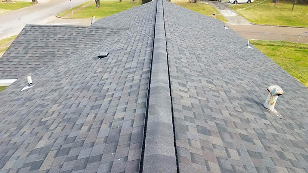 Custom Shingle Roof Replacement in Huntsville, Alabama.