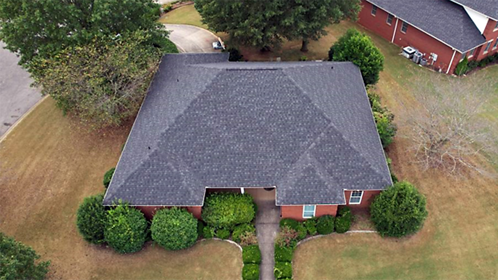 Hip Shingle Roof Replacement in Madison Alabama